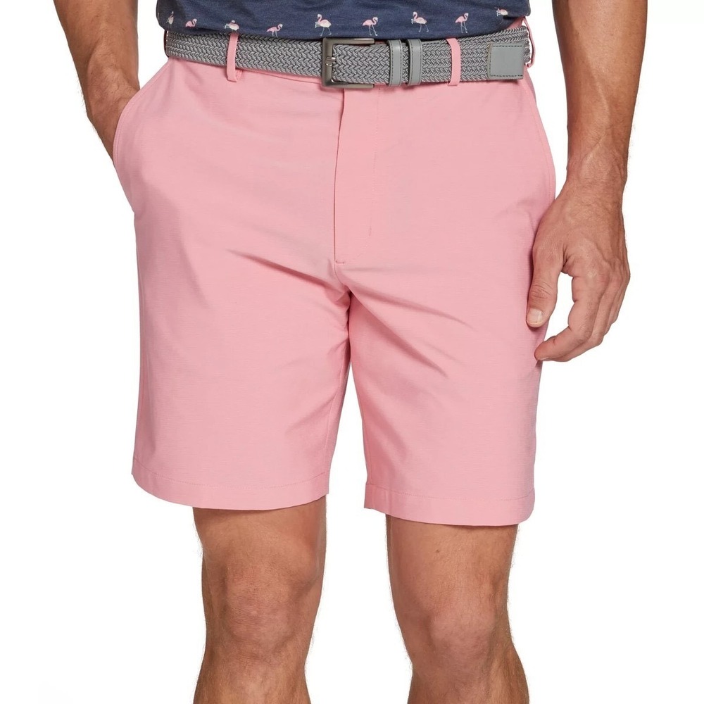 NWT Men's Walter Hagen Mens Performance 11 Shorts - Size 36 - Brilliant Pink